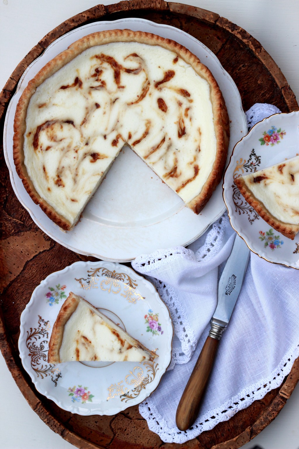 La mia “Soul Cake” per un anno di blog: crostata variegata alla ricotta e marmellata di&nbsp;fichi