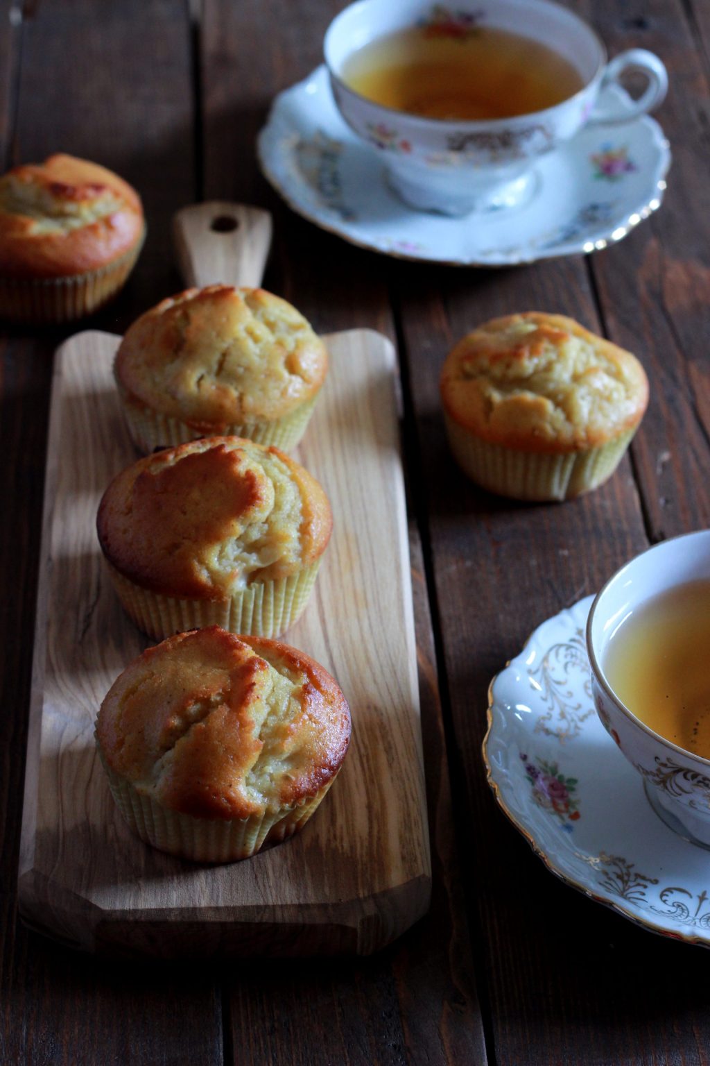 Le farine dimenticate. Muffin con farina di ceci e&nbsp;mele