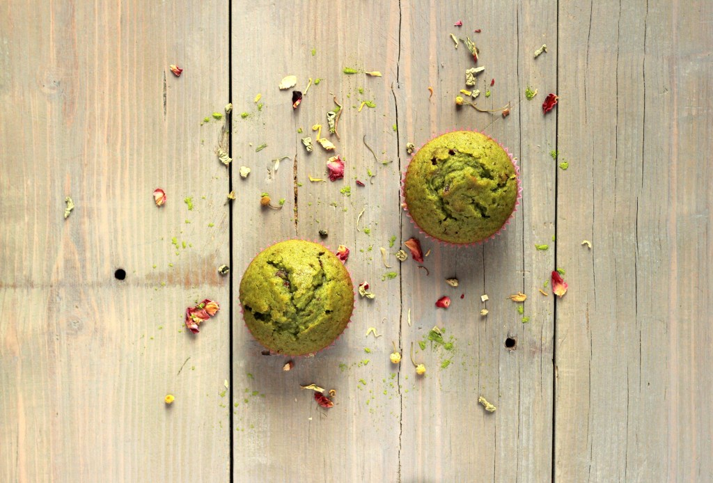 Matcha tea muffins di una domenica&nbsp;pomeriggio