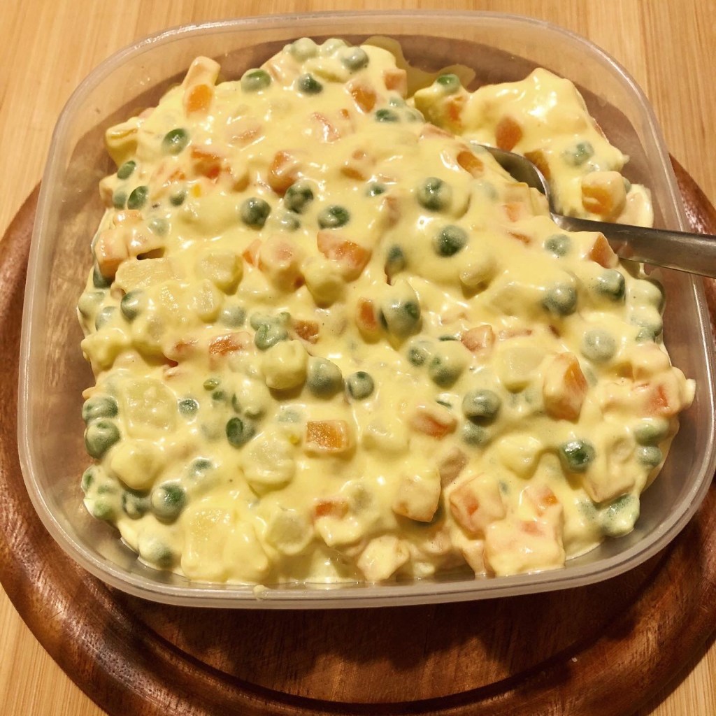 Insalata russa con maionese “30secondi”